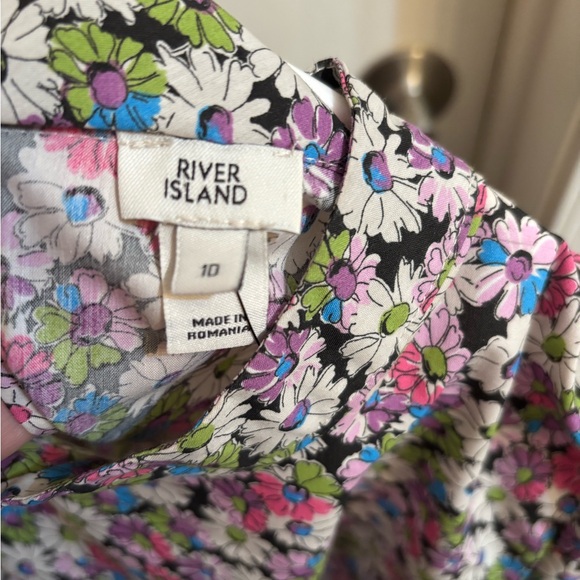 RIVER ISLAND Floral Dress Women’s Size 6 US Small NEW with tags - Picture 5 of 10